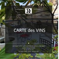 la carte des vins