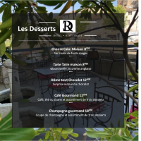 les desserts