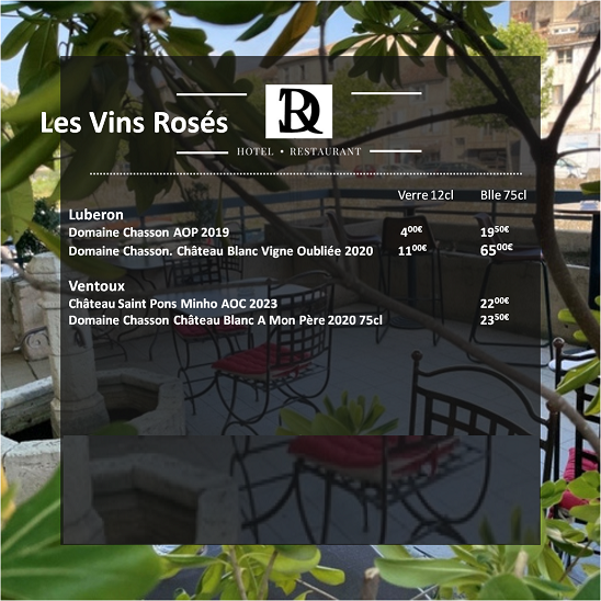 les vins rosés