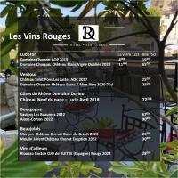 les vins rouges